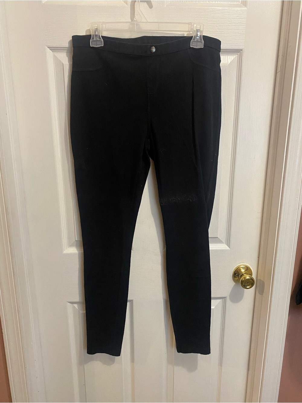 Simply Vera Vera Wang Black Slim Pants